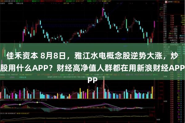 佳禾资本 8月8日，雅江水电概念股逆势大涨，炒股用什么APP？财经高净值人群都在用新浪财经APP