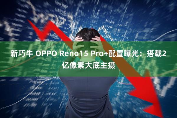 新巧牛 OPPO Reno15 Pro+配置曝光：搭载2亿像素大底主摄